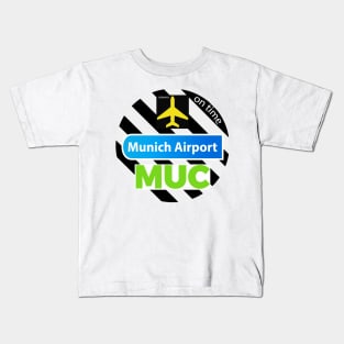 MUC MUNICH design Kids T-Shirt